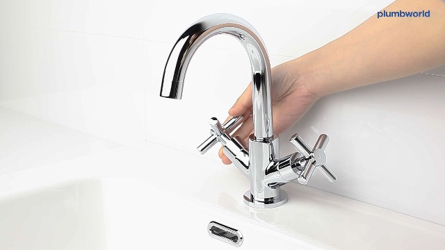 Architeckt® Lattra Bathroom Basin Sink Mixer Tap Modern Mono Round